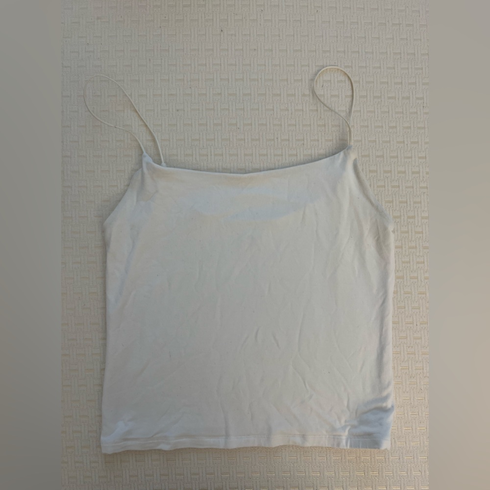 Aritzia Wilfred Free White Cami Tank